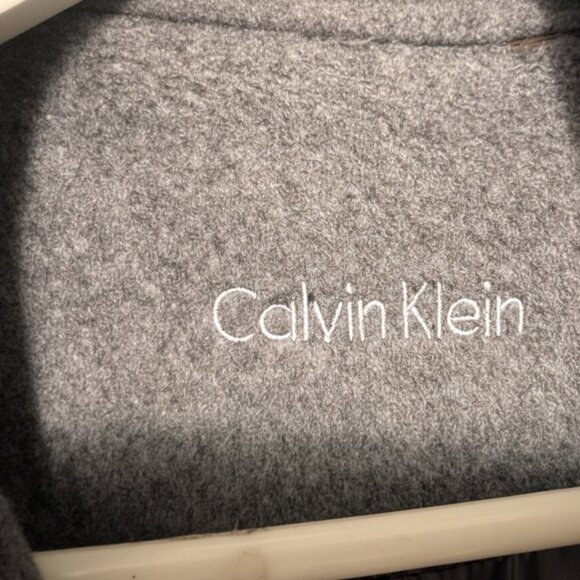 🖤 Calvin Klein Wool & Silk Blend Peacoat - Women (S) - Picture 4 of 7